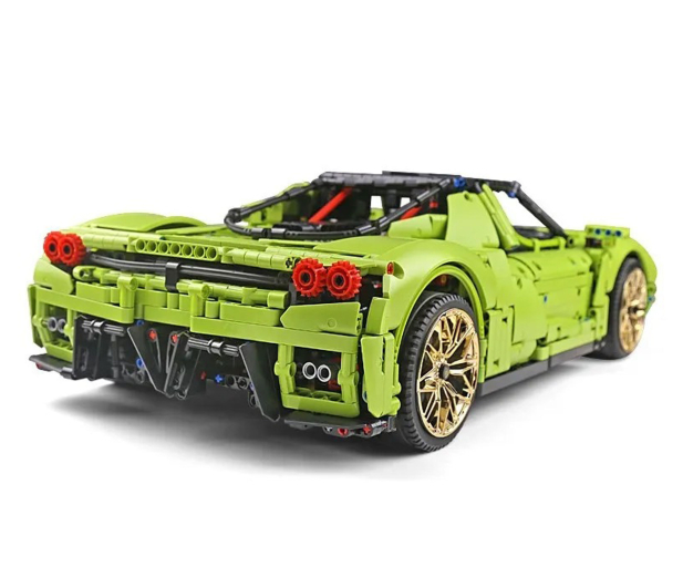 Mould King Klocki konstrukcyjne Ferrari Enzo zielony 2790 el. - 1551534 - zdjęcie 4